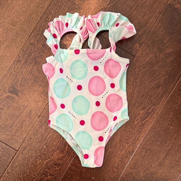 Marni Other - Marni Pink and Mint Polka Dot Swimsuit